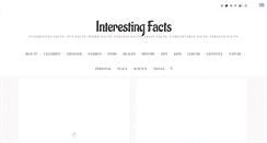 Desktop Screenshot of interesting-facts.com